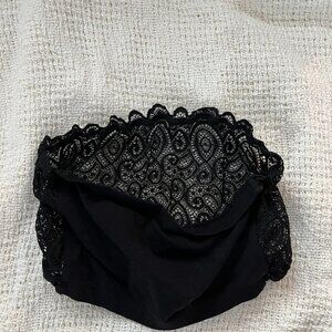 Freepeople Black Lace Bandeau Bra